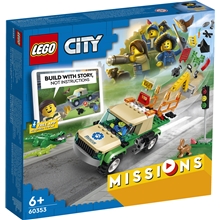 60353 LEGO City Redningsmissioner for Vilde Dyr