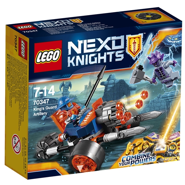 70347 LEGO Nexo Knights Kongevagtens Artilleri (Billede 1 af 3)