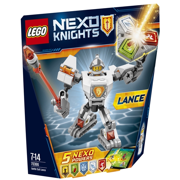 70366 LEGO Nexo Knights Lance i Kampdragt (Billede 1 af 3)