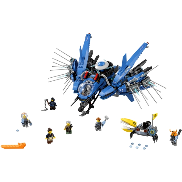70614 LEGO Ninjago Lynjet (Billede 3 af 7)