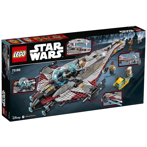 75186 LEGO Star Wars Arrowhead (Billede 2 af 10)
