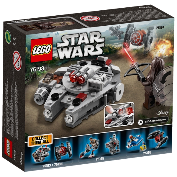 75193 LEGO Star Wars Millennium Falcon Microfight (Billede 2 af 4)