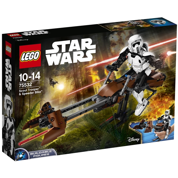 75532 LEGO Star Wars Scout Trooper Speederbike (Billede 1 af 7)