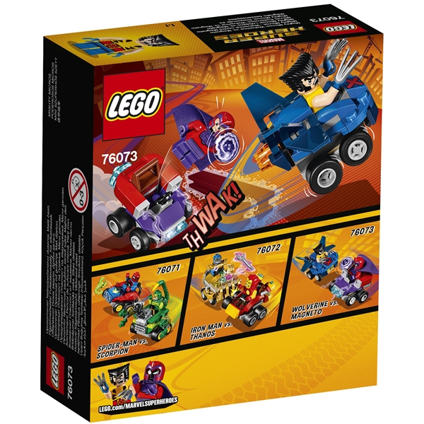 76073 LEGO Super Heroes Wolverine mod Magneto (Billede 2 af 5)