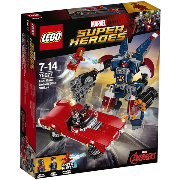76077 LEGO Super Heroes Iron Man Detroit Steels (Billede 1 af 8)
