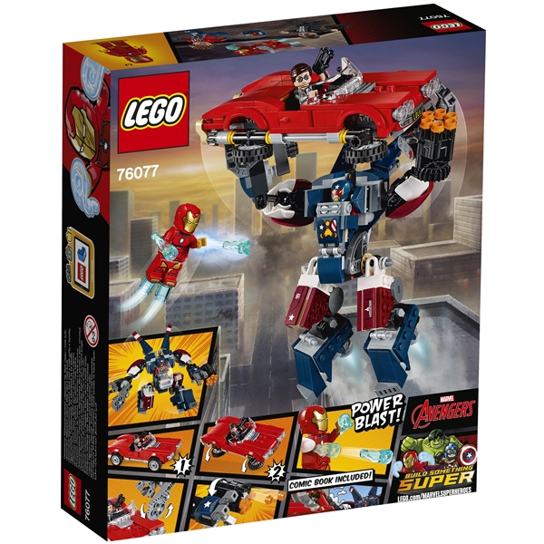 76077 LEGO Super Heroes Iron Man Detroit Steels (Billede 2 af 8)