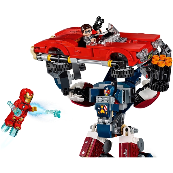 76077 LEGO Super Heroes Iron Man Detroit Steels (Billede 4 af 8)