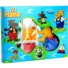 Hama Perlesæt 3726 - Flodhest mm.
