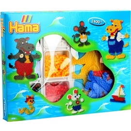 Hama Perlesæt 3726 - Flodhest mm.