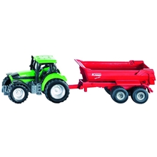 Siku Traktor med Anhænger