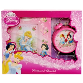 Disneys Prinsesser Vækkeur & Ramme