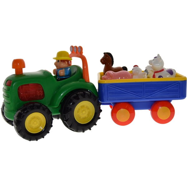 Happy Baby Traktor + Anhænger (Billede 2 af 4)