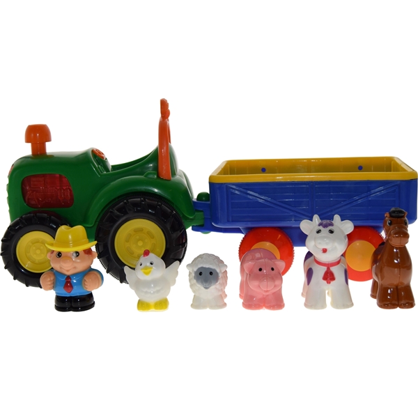 Happy Baby Traktor + Anhænger (Billede 3 af 4)
