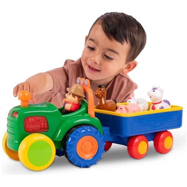 Happy Baby Traktor + Anhænger (Billede 4 af 4)