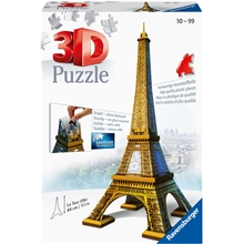 Puslespilsbygning 3D - Eiffeltårnet