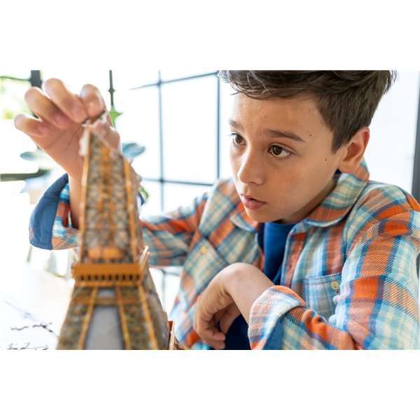 Puslespilsbygning 3D - Eiffeltårnet (Billede 6 af 7)