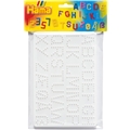 Hama Perleplade 4455 - Bogstaver/Tal