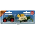 Siku 1:64 Traktor med Ballepresse 1628