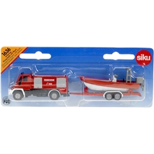 Siku 1:87 Brandbil med Redningsbåd 1636
