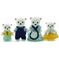 Sylvanian Families Familien Isbjørn