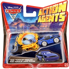 Biler 2 Car w Launcher - Rod Torque Redline