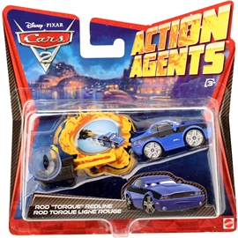 Biler 2 Car w Launcher - Rod Torque Redline