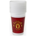 Manchester United Plastkopper, 10 stk.