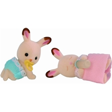 Sylvanian Families Chocolate Rabbit Twins