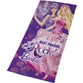 Barbie The Princess & the Popstar Badehåndklæde