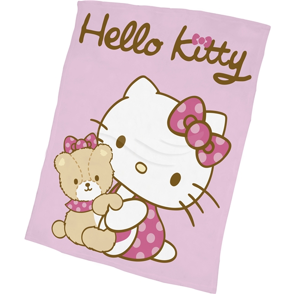 Hello Kitty Baby Fleece Tæppe (Billede 1 af 2)