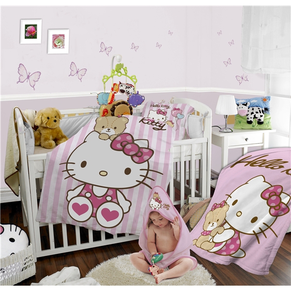 Hello Kitty Baby Fleece Tæppe (Billede 2 af 2)
