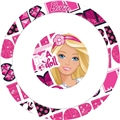 Barbie Dyb Tallerken 16 cm