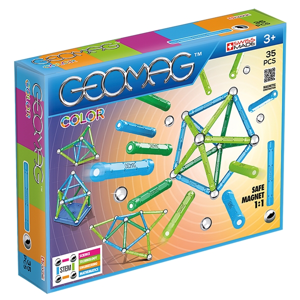 Geomag Kids Color 30 dele (Billede 1 af 3)