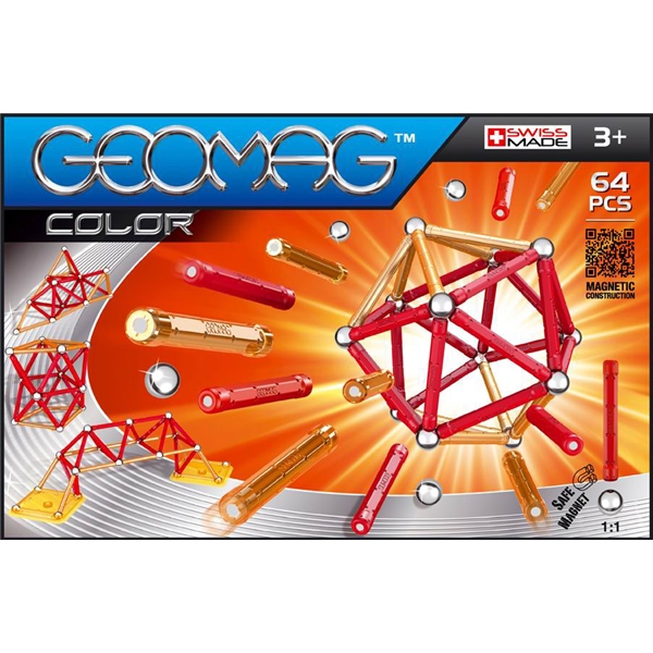 Geomag Kids Color 64 dele