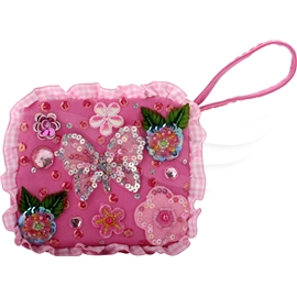 6229 Sequin Butterfly Purse