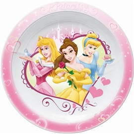 Disneys Prinsesser Flad Tallerken