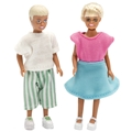 Lundby Stockholm Badepige og Badedreng