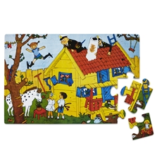 Pippi Gulvpuslespil