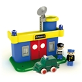 Viking Politistation med Bil og Figurer