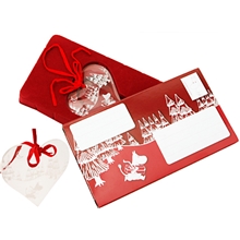 Mumi Juledekoration Hjerte