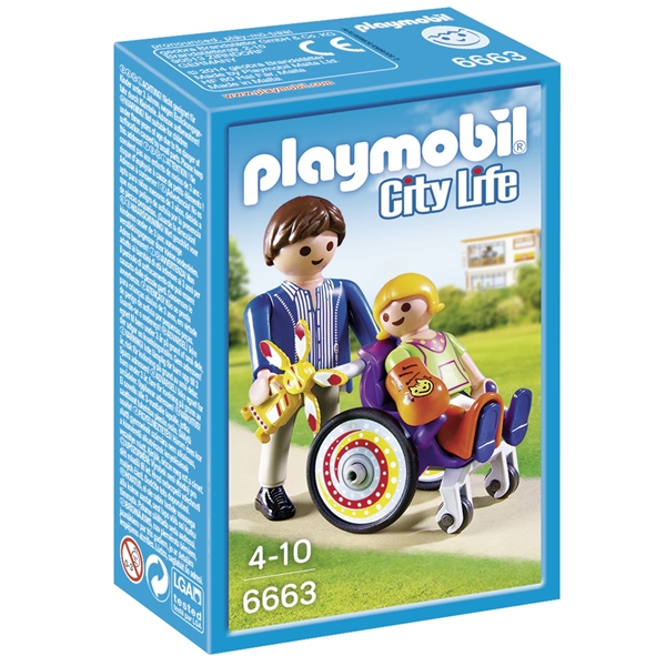 6663 Playmobil Barn i Kørestol (Billede 1 af 2)