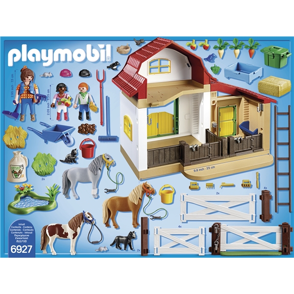 6927 Playmobil Ponyfarm (Billede 2 af 3)
