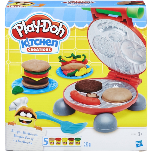 Play-Doh Burger Barbecue (Billede 1 af 2)