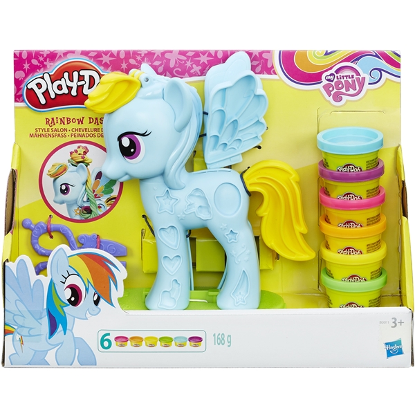 Play-Doh My Little Pony Rainbow Dash Salon (Billede 1 af 2)