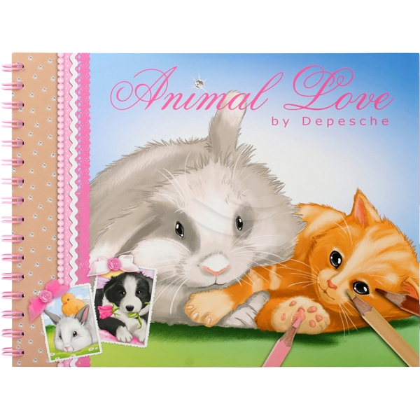 Animal Love Malebog (Billede 1 af 2)