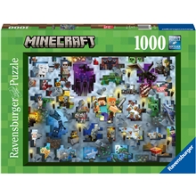 Puslespil 1000 Brikker Minecraft Mobs