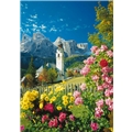 Puslespil 1500 Brikker Dolomitterne, Italien