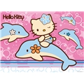 Puslespil 200 Brikker XXL Hello Kitty