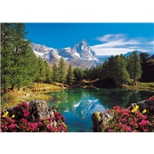 Puslespil 1500 Brikker Matterhorn