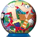Kuglepuslespil 108 Brikker Phineas & Ferb
